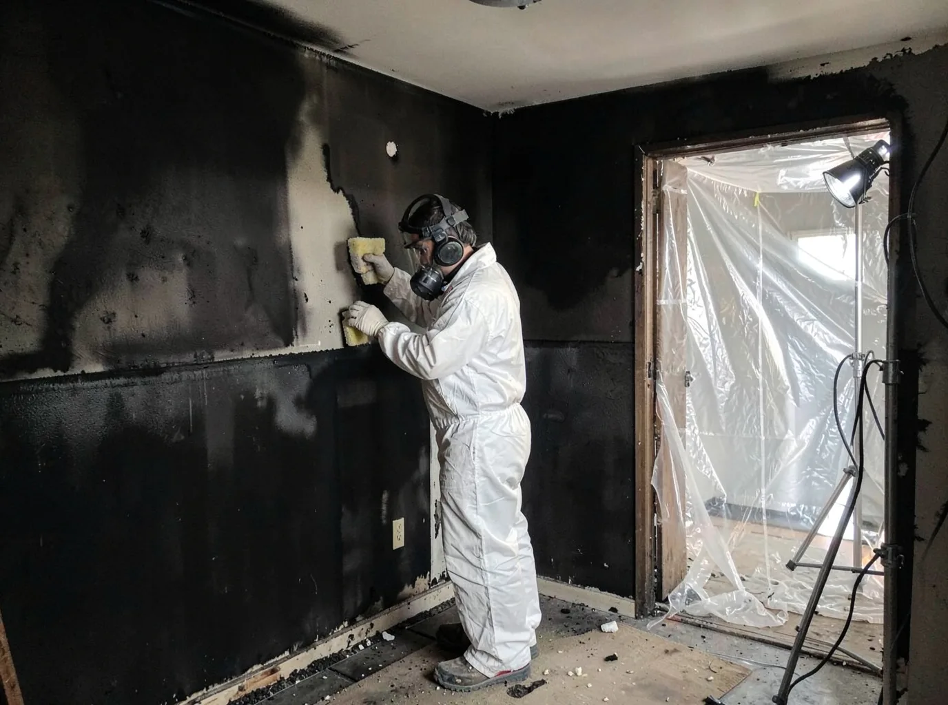Fire Damage Restoration company in Johannesburg, MI